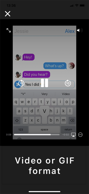 ‎TextingStory - Textos en vidéo Capture d'écran