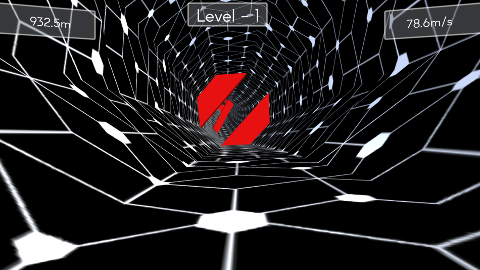 #3. Tunnel Rush ! (iOS) By: Ashima Prabhakar