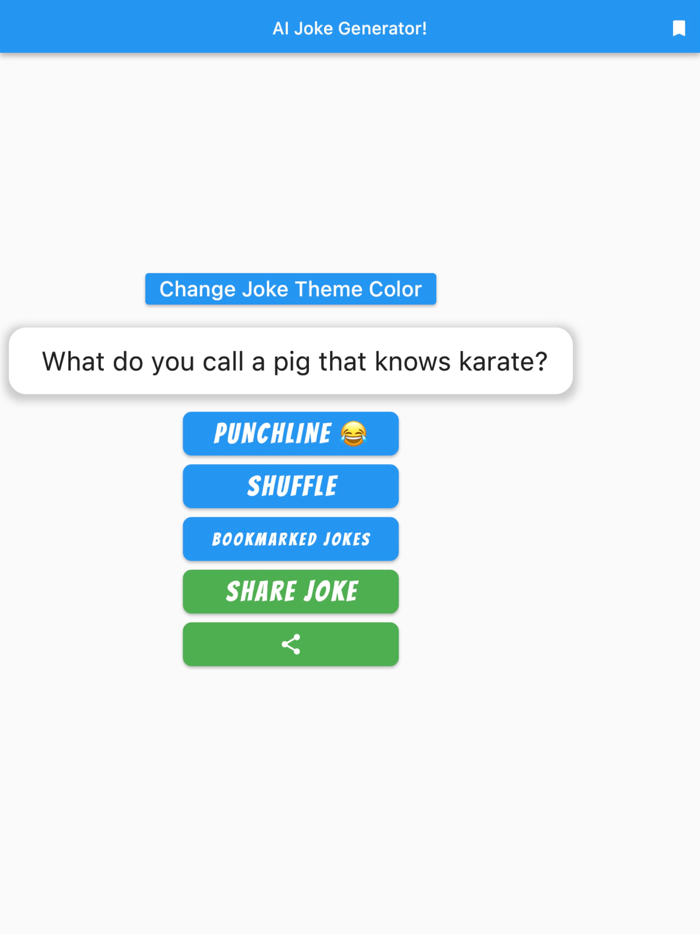 AI Punchline Joke Generator