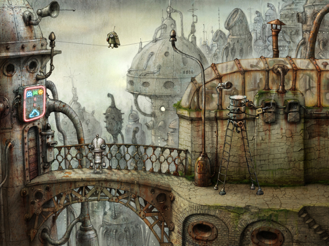 ‎Machinarium Screenshot