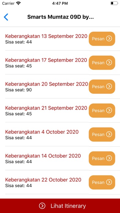 Smarts Umrah Screenshot