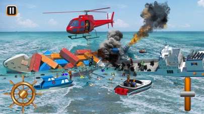 緊急  救援 -船のゲーム 2022のおすすめ画像1