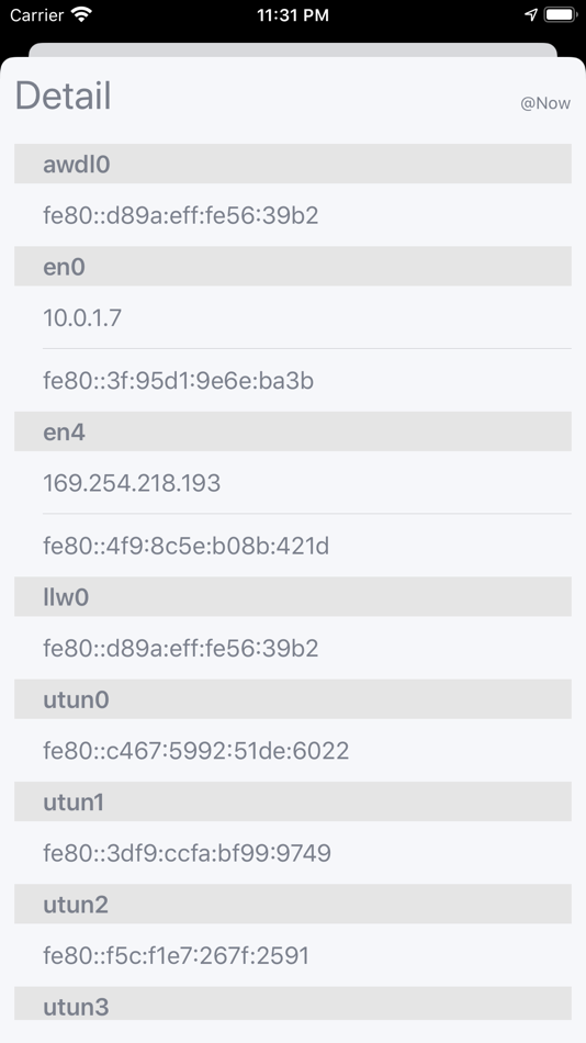 #5. IP Address Bookmark. (iOS) 由: Reiji Kobayashi