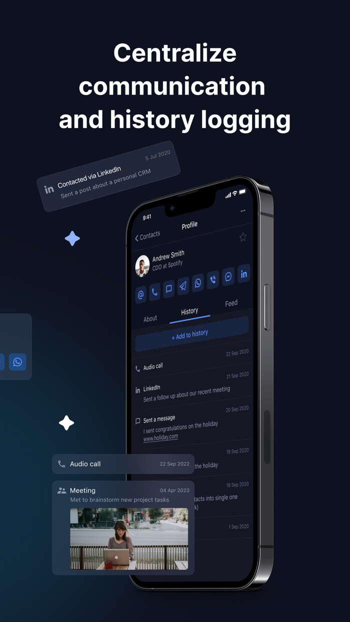 Nection Contacts CRM App