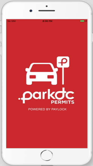 ParkDC Permits Screenshot