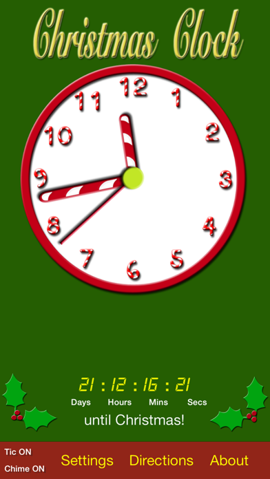 Screenshot #1 pour Christmas Clock