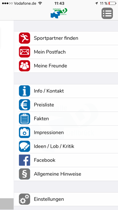 Kletterhalle Dellbrück Screenshot