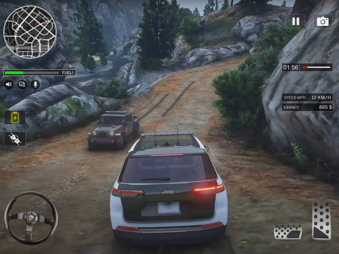 Police Van Driver Games Chase