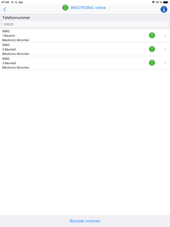 Screenshot #4 pour BIKOTRONIC online