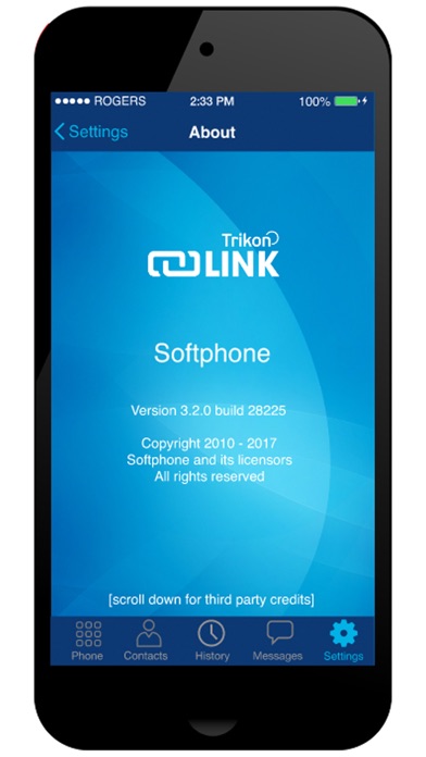 Trikon LINK Screenshot