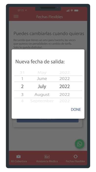 Safe Travel Assistance Screenshot
