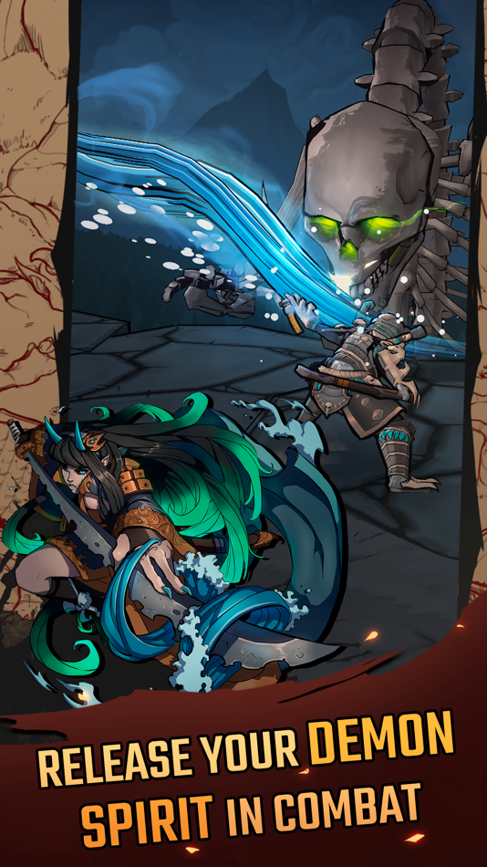 #2. Demon Blade (iOS) Bởi: Garage51