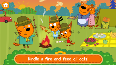 Kid-E-Cats: Super Picnic Games Screenshot on iOS