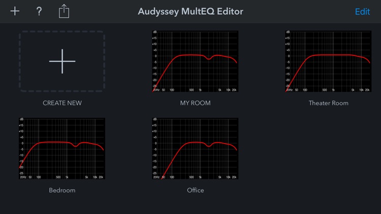 Audyssey MultEQ Editor app