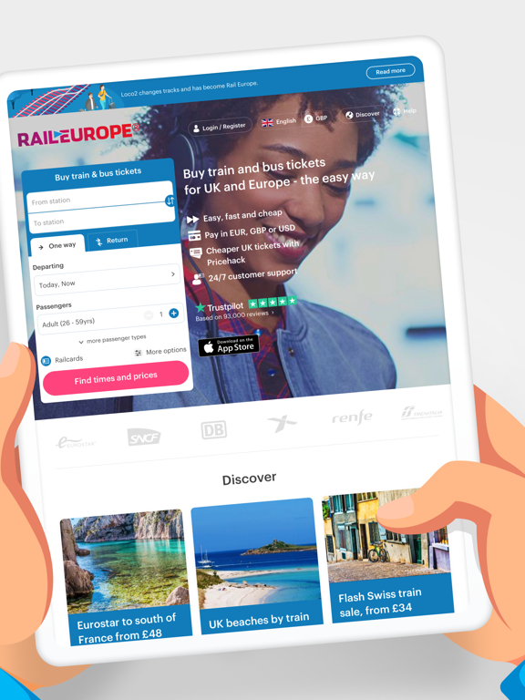 Screenshot #5 pour Rail Europe