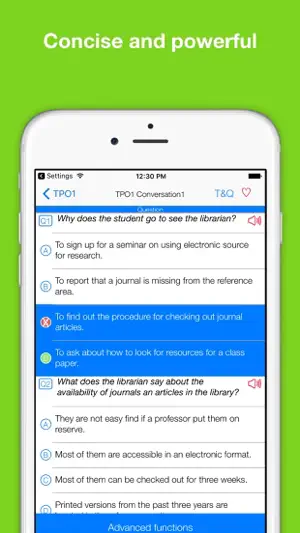 TPO Listening for TOEFL® Plan screenshot 2