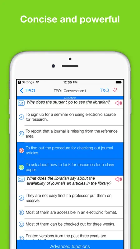 TPO TOEFL®リスニング-TOEFL® Plan screenshot 2 of 3