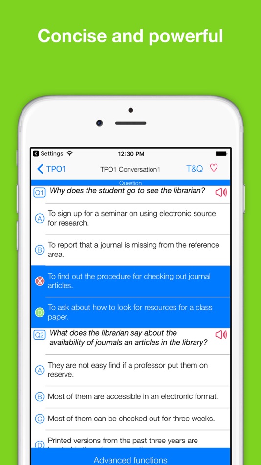 #2. TPO Listening for TOEFL® Plan (iOS) By: Nan Chao