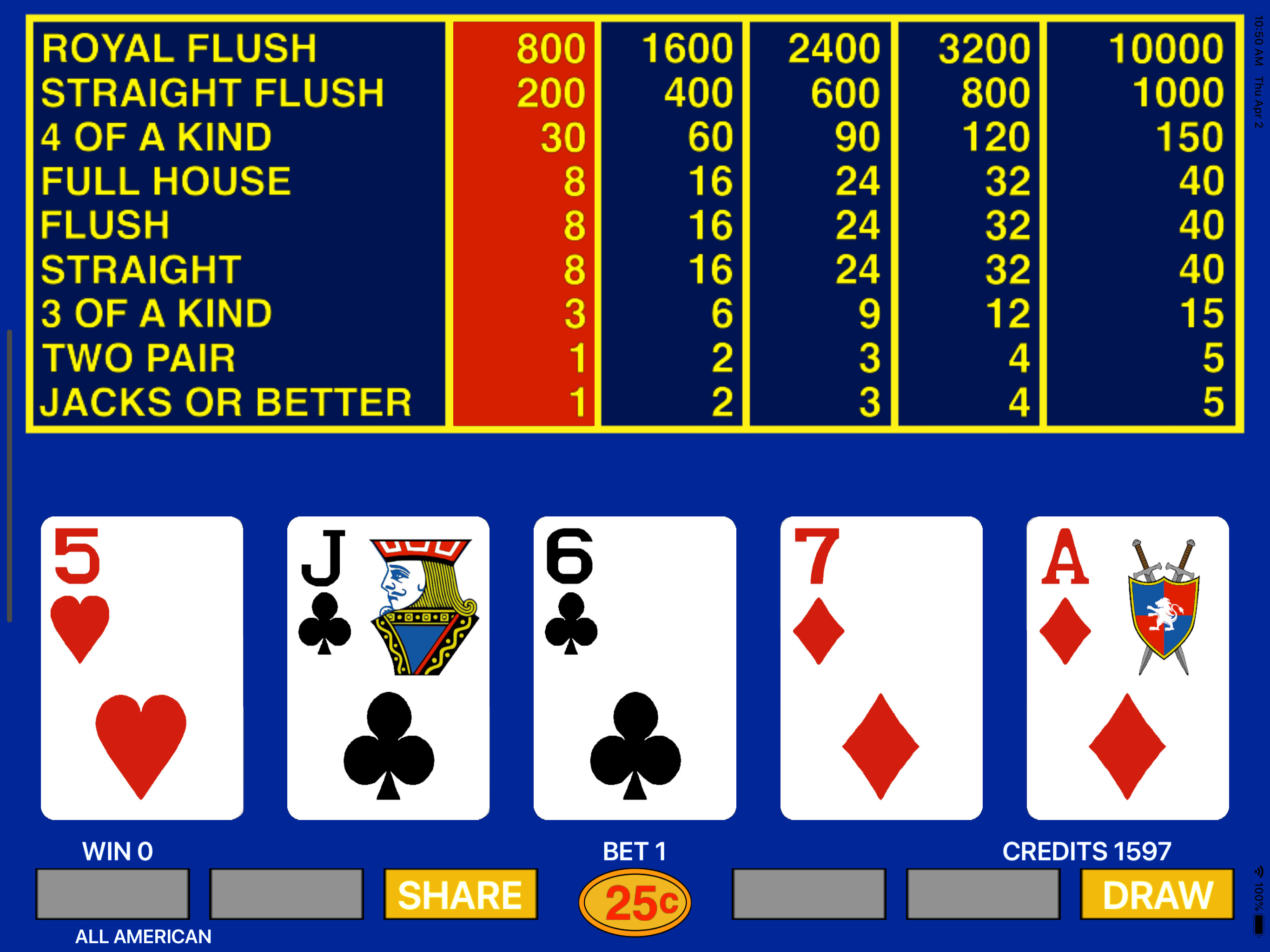 All American - Poker Game screenshot 7