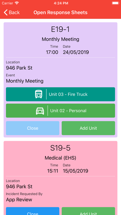 App screenshot