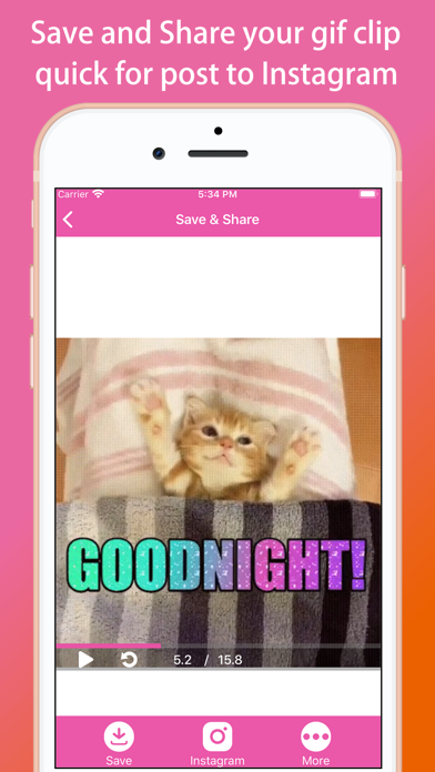 GIFClips - easy gif converter Screenshot