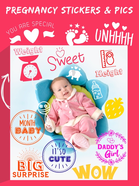 Baby Art Photo Editor. Maker iPad screenshot 1 - Photo & Video app
