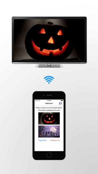 Screenshot #1 pour Halloween on TV for Chromecast