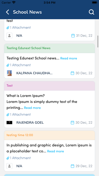 Edunext Teacher Screenshot