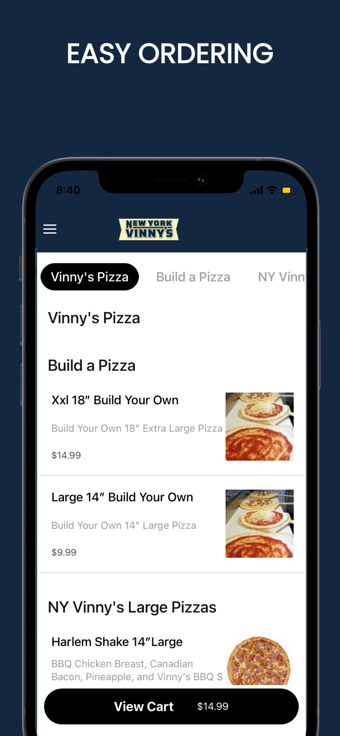 New York Vinnys Pizza