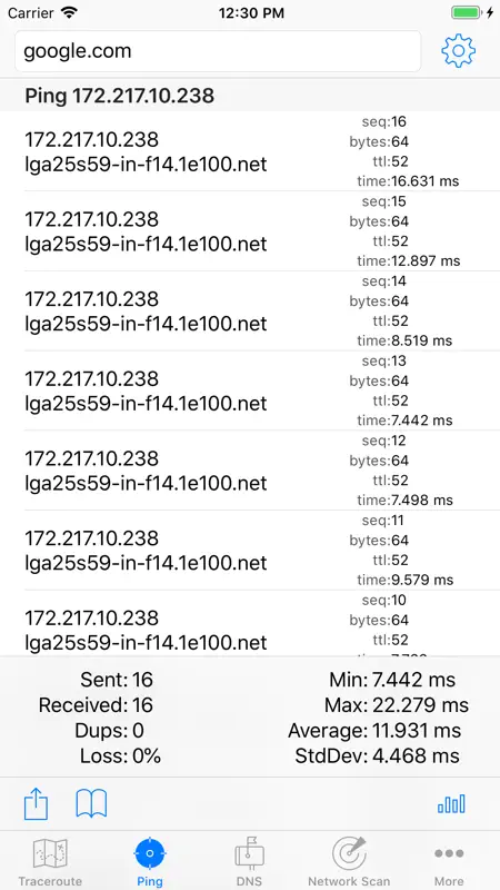 IT Tools - Network Analyzer screenshot 6 of 10