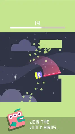 Game screenshot Square Bird Watch - Block Jump apk