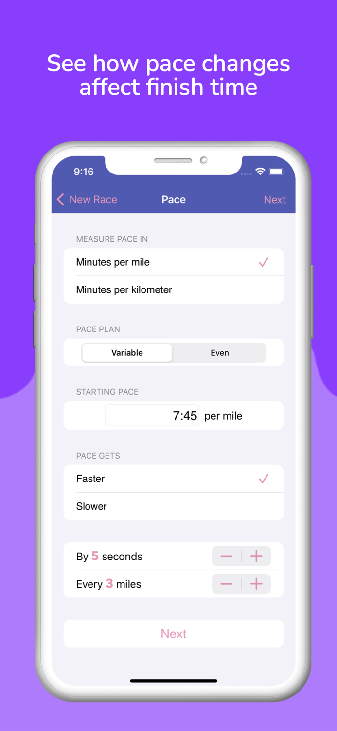 Running Calculator  True Pace