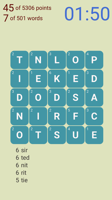 Word Matrix - Connect Letters Screenshot