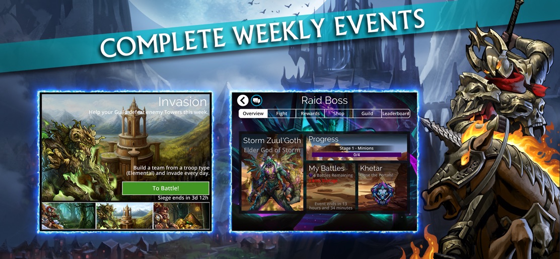 Gems of War - Match 3 RPG screenshot 4