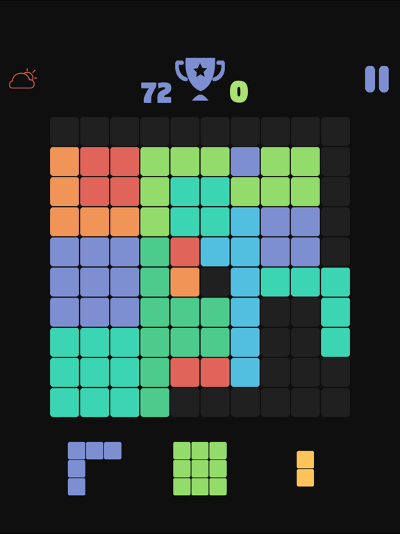 Screenshot #6 pour 1010 Block Puzzle King