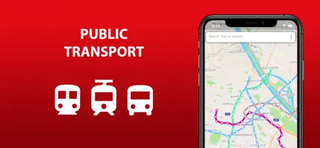 Public transport map Vienna