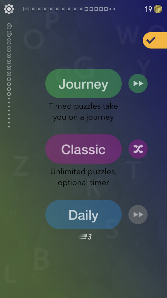 #4. Word Search + Infinite Puzzles (iOS) 来自: Funnerware