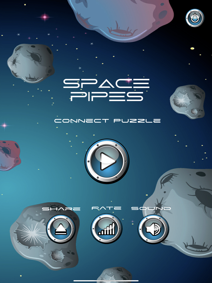Space Pipes Connect Puzzle