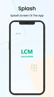 lcm and gcf calculator iphone screenshot 1