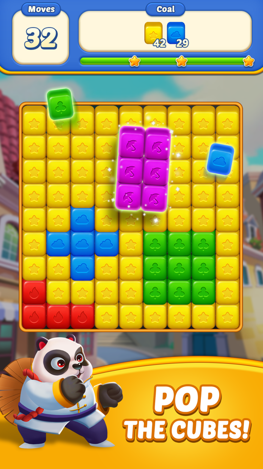 #2. Cube Blast Match 3: Toon & Toy (iOS) 来自: HOMA GAMES