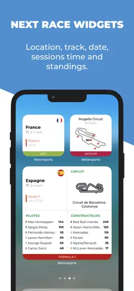 Game screenshot Motorsports Widgets apk