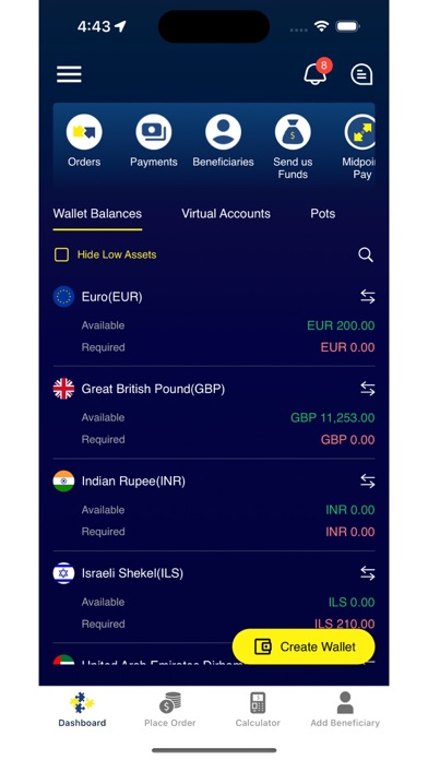 Midpoint - Money transfer Screenshot
