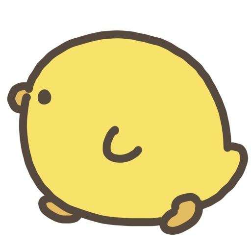 animated chick sticker