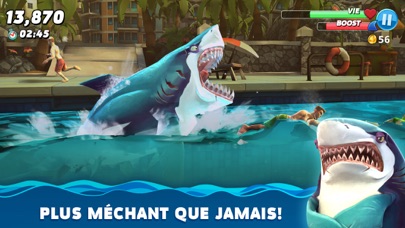 Screenshot #1 pour Hungry Shark World