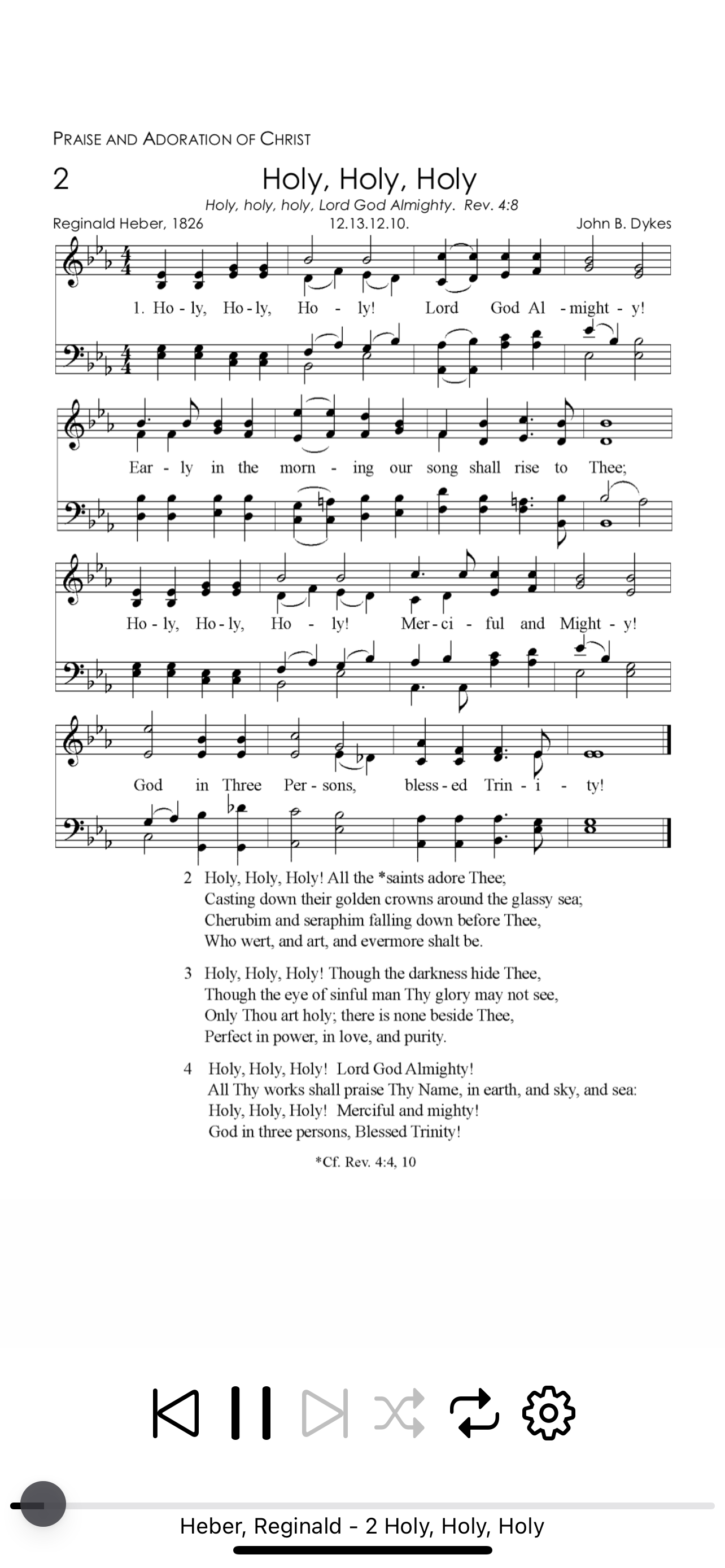 Christ In Song