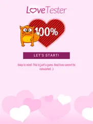 love tester partner match game ipad bildschirmfoto 1