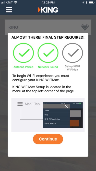 King Wi-Fi Screenshot