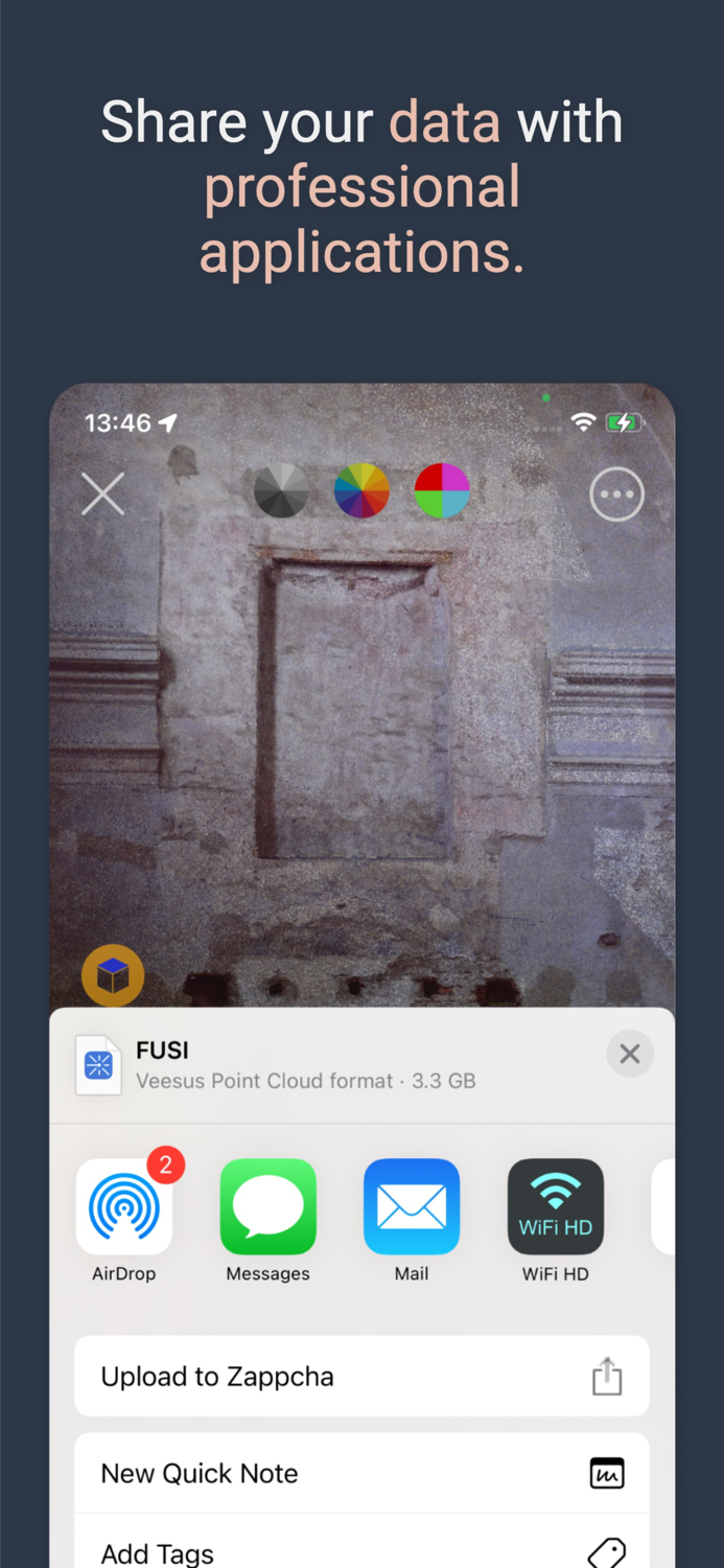 ZAPPCHA Mobile LiDAR Scanner