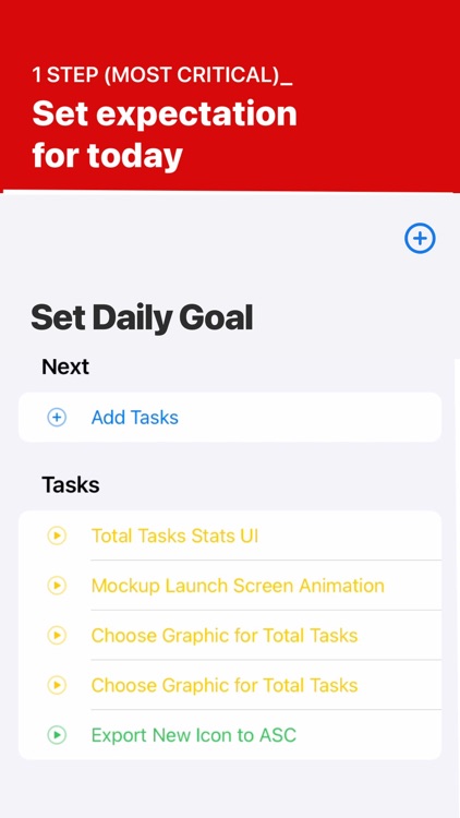 Daily Task Manager: To Do list