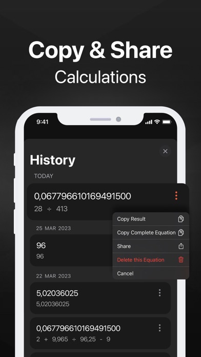 Calculator for iPad₊ Screenshot